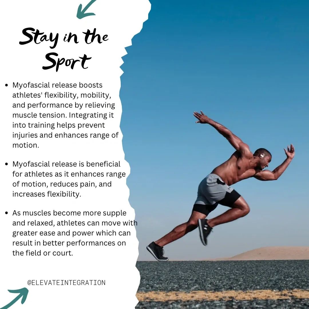 Myofascial release keeps athletes in the sport